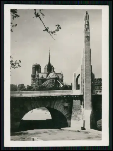 Paris Frankreich - Konvolut 23 Fotografien um 1940 - Stadtansichten Architektur