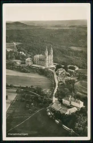 13x Foto Vierzehnheiligen Bad Staffelstein Wallfahrtsbasilika und Umgebung 1937