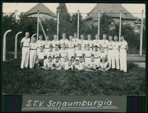 2x AK Turnerriege S.T.V. Schaumburgia Bückeburg Minden Gymnasium Adolfinum 1930