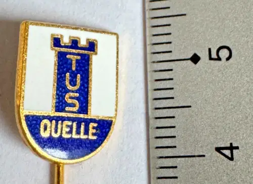 Bielefeld Brackwede TuS Quelle 1919 - Anstecknadel Emaille Wappen mit Hünenburg
