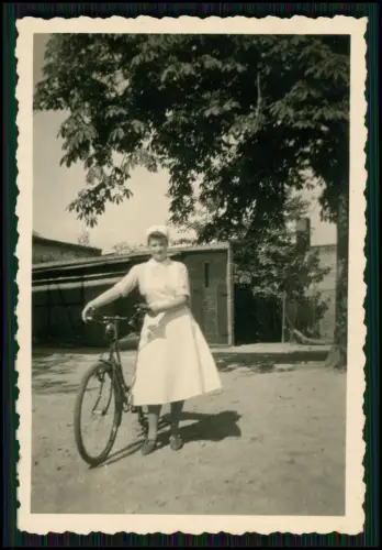 14x Foto Schwestern Rotes Kreuz und Soldat Wehrmacht - Görlitz Grenze Polen 1940