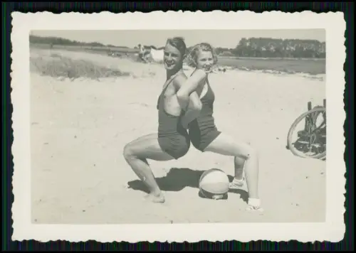 23x Foto - Sommerfrische Urlaub -  am Strand Ostsee von Lübeck bis Kiel - 1930er