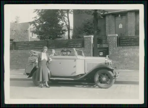 11x Foto - alte Autos Oldtimer PKW Fahrzeuge - wohlhabenden Familie 1920-30er
