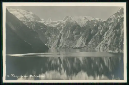 8x AK Postkarten - 1930er Jahre - Ansichten Königssee - im Berchtesgadener Land