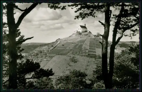 Foto AK Wurmlinger Bergkapelle Neckartal - Eindrucksvolle Hanglage mit Weinberge