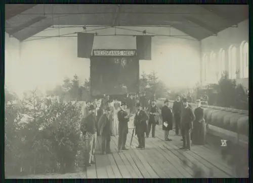 Foto 15x11cm - Karlovy Vary Karlsbad 1905 Treffen Jäger Jagd Jagen Ausstellung