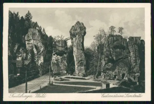 AK Horn Bad Meinberg Detmold Lippe - Externsteine Landseite - 1925