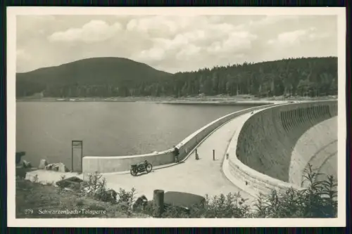 AK - Forbach im Schwarzwald - Schwarzenbach-Talsperre - Echte Fotografie