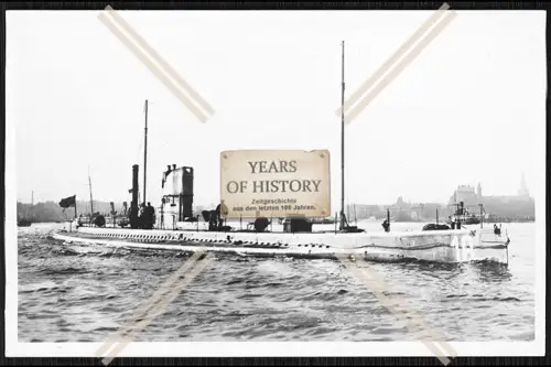 Foto Unterseeboot U-Boot SM U 18 Kaiserliche Werft Danzig Marine 1910