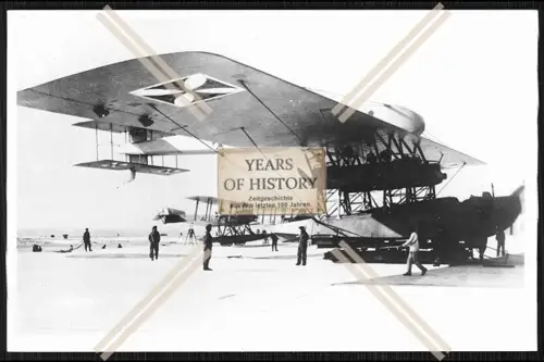 Foto Wasserflugzeug Großflugboot ZL ZWR 1431 deutsches Flugboot des Ersten Wel