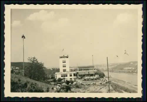 12x Foto Soldaten Wehrmacht Barrandov Moldau Prag Tschechien 1941 Beschr. Rücks.
