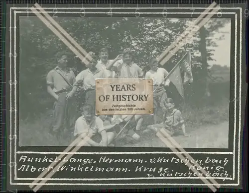 Foto 2x Schellerhau Altenberg im Erzgebirge 1929 kurze Hose VDA aus Leipzig
