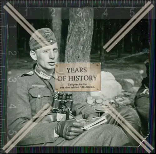 Foto 8x Soldaten Einsatz 1940-43 mit Fernglas und vieles mehr