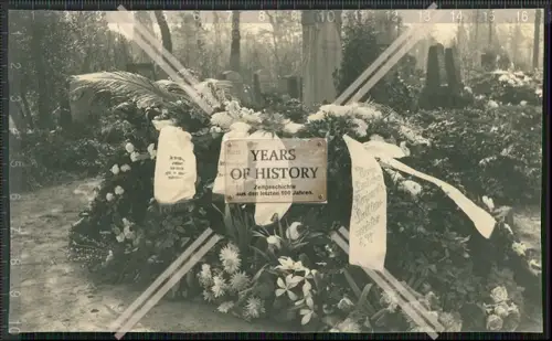 Foto 6x Leipzig Gräber Schleife Verein deutsches Regiments Sattler Meister e.V