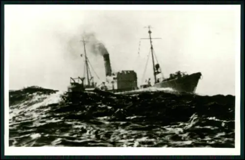 Foto AK U-Boot Unterseeboot U-Jäger 1207 Fischdampfer Mob-FD 64 Finnland Estland