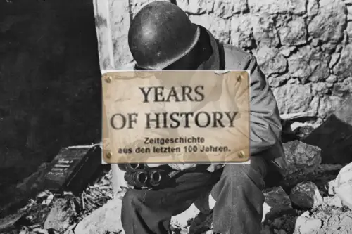 Repro Foto 10x15cm Englisch US Soldat Mine 