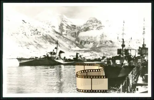 Foto AK - Z 31  - Zerstörer der deutschen Kriegsmarine - 1942 in Dienst gestellt