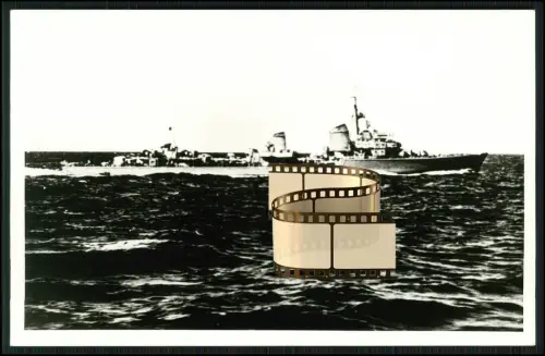 Foto AK - Z 32  - Zerstörer der deutschen Kriegsmarine - 1942 in Dienst gestellt