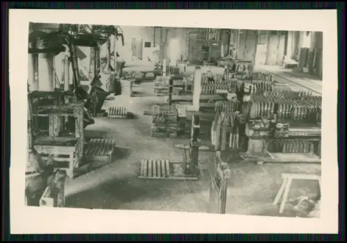 10x Foto - Munitionsfabrik II. Weltkrieg Granaten Bomben und andere Fotos WK