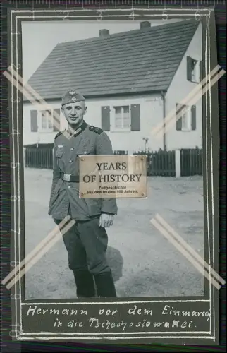 Foto 7x Soldat Hermann aus Leipzig vor und nach seinen Einsätzen 1936-42