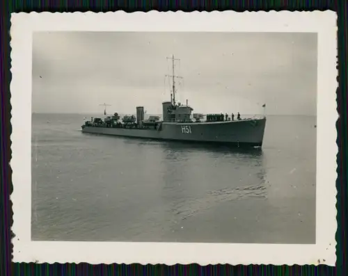Foto Kriegsmarine Kriegsschiff - englischer Zerstörer ? HMS Scout H51 - um 1936