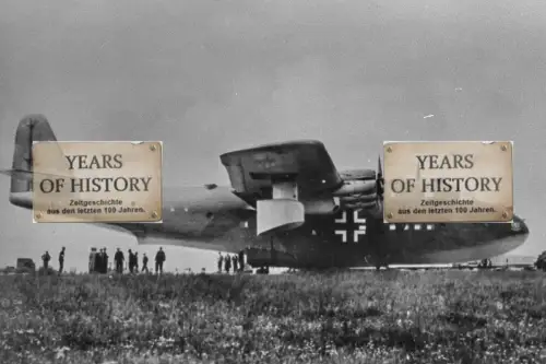 Repro Foto 10x15cm Flugboot Flugzeug BV 222 Transportflugzeug