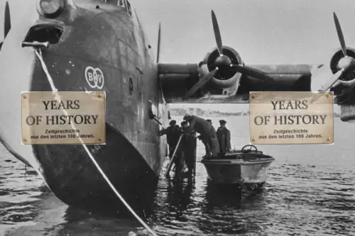 Repro Foto 10x15cm Flugboot Flugzeug BV 222 Transportflugzeug