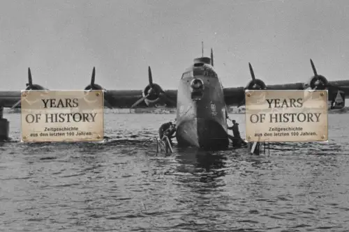 Repro Foto 10x15cm Flugboot Flugzeug BV 222 Transportflugzeug