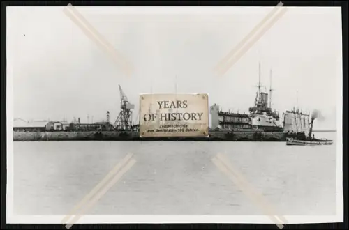 Foto SMS Fürst Bismarck 1897 Großer Kreuzer der Kaiserlichen Marine