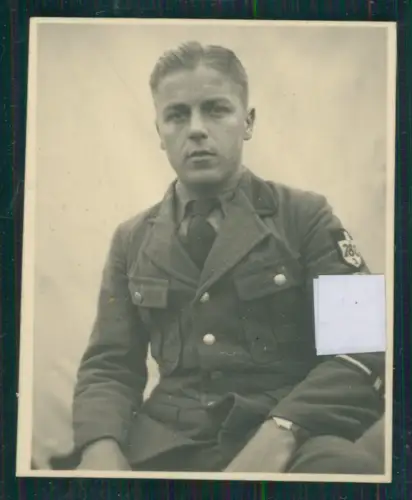 Foto Portrait Soldat - RAD-Abteilung 3/280 Coburg Franken Der Sandwirt von Tirol