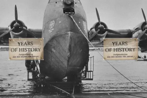 Repro Foto 10x15cm Flugboot Flugzeug BV 222 Transportflugzeug