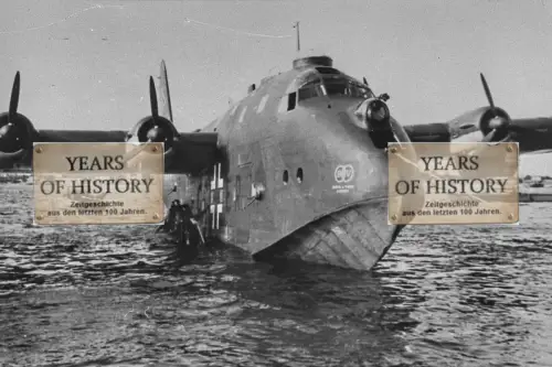 Repro Foto 10x15cm Flugboot Flugzeug BV 222 Transportflugzeug