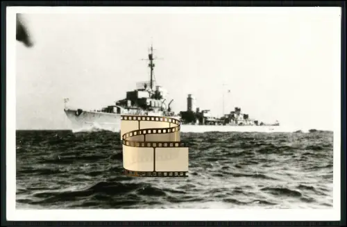 Foto AK - Z 43 - Zerstörer der deutschen Kriegsmarine -  1944 in Dienst gestellt