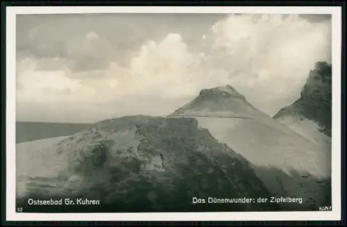Foto AK - Groß Kuhren Primorsk Ostpreußen das Dünenwunder der Zipfelberg Samland