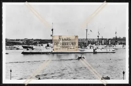 Foto SMS S.M.S. Fürst Bismarck 1900 Panzerkreuzer Großer Kreuzer Kaiserliche 