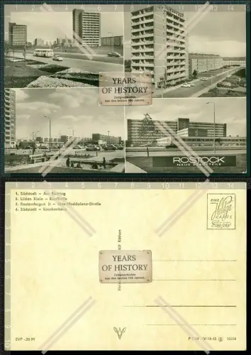 Orig.  AK Rostock am Südring Reutershagen Südstadt Krankenhaus Kaufhalle Max 