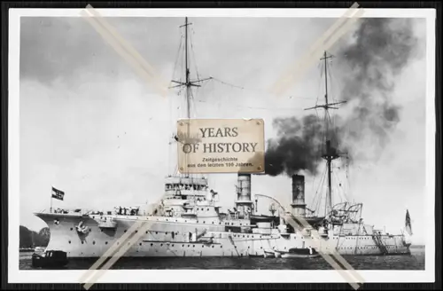 Foto SMS S.M.S. Victoria Luise 1897 Großer Kreuzer Kaiserliche Marine