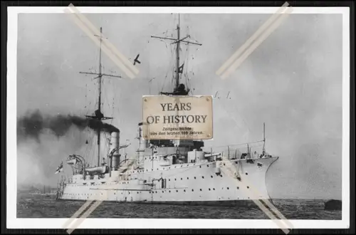 Foto SMS S.M.S. Vineta 1897 Großer Panzerkreuzer Kaiserliche Marine