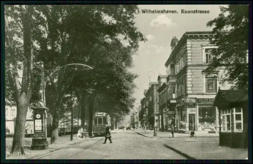 Wilhelmshaven Konvolut 7 Postkarten Druck 1970er alte historische Straßen Plätze