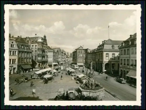 18x Foto u. AK - Trier Marktszene Hauptmarkt Simeonstraße Porta Nigra u.a. Trier