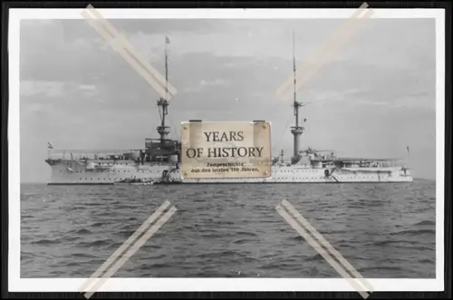Foto SMS S.M.S. Fürst Bismarck 1900 Panzerkreuzer Großer Kreuzer Kaiserliche 