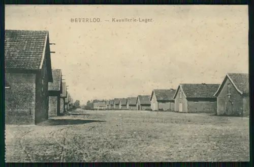 4x AK 1. WK - Beverloo Beverlo Beringen Flandern Limburg - Kavallerie-Lager u.a.