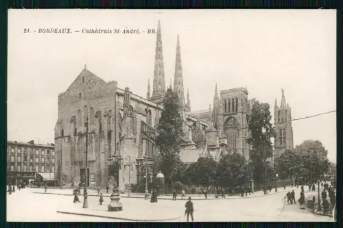 5x AK 1. WK - Bordeaux Gironde - diverse Ansichten