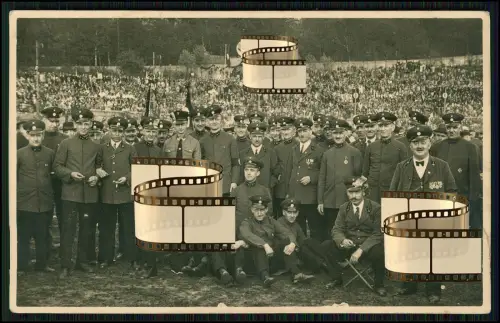 Foto AK - Wuppertal Barmen - Treffen Veteranen des Ersten Weltkriegs 1. WK