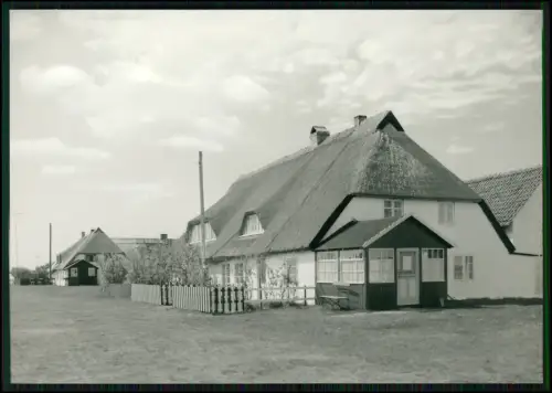 2x Echt Foto AK - Hiddensee Neuendorf Insel Ostsee - Leuchtturm Reetdachhaus ...