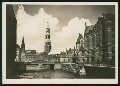 5x AK - Hamburg Hafenanlagen, Rathaus, Alster, Speicherstadt Stadtansichten uvm.