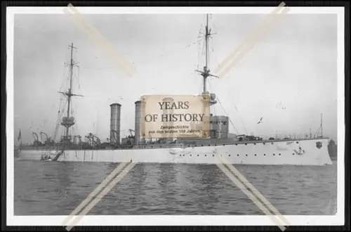Foto SMS S.M.S. Emden 1908 Kleiner Kreuzer der Kaiserlichen Marine