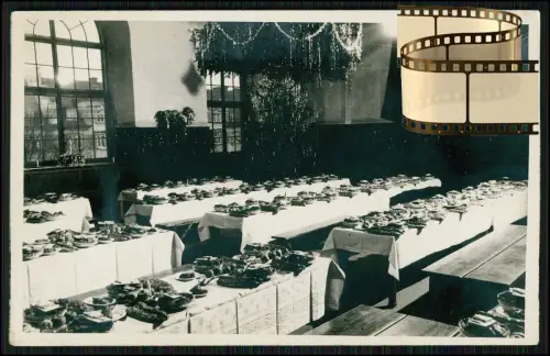 Foto AK Schoefer HB  Soldaten Kriegsweihnachten Weihnachtsfeier - Kaserne Bremen