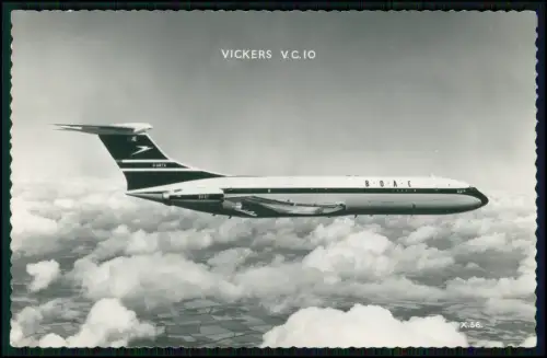 Großbritannien Luftfahrt Vickers VC10 BOAC Intercontinental Airliner Jetflugzeug