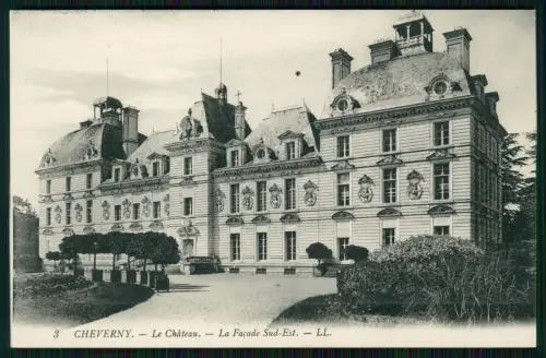 3x AK 1. WK - Cheverny Loir et Cher, Chateau - diverse Ansichten